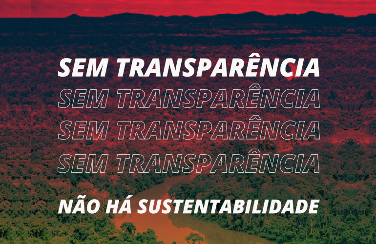 sem transparência, não há sustentabilidade